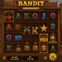 RoboCat Casino - Bandit Megaways Slot Game