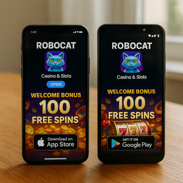 RoboCat Casino - Apps für iOS und Android - Mobile Casino Schweiz